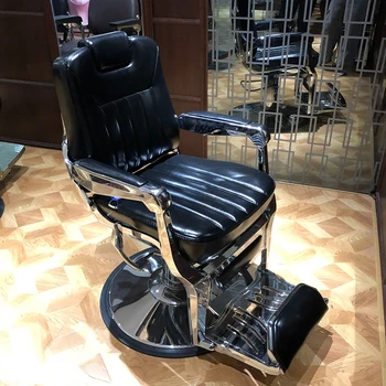  Мъжки коса стол с маслена глава, фризьорски салон, специален лифтинг за коса, висок клас внос стол за грижа за косата и бръснене