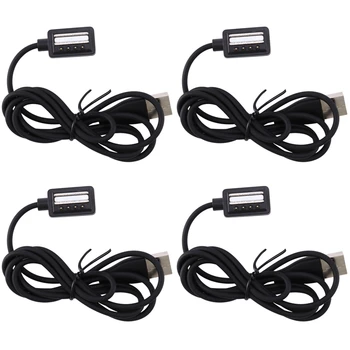  4X Магнитен USB-кабел за зареждане на Suunto 9/Spartan Ultra/Spartan Ultra HR/Spartan Sport/Spartan Sport HR (3,3 фута)