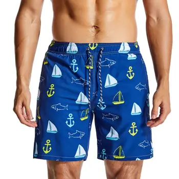  Мъжки бързо съхнещи водоустойчив плажни панталони с набивным модел