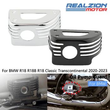  Защита на маслена помпа REALZION R18, капак на резервоара за спирачна течност на мотора, Защита на масления чаши за BMW R18 Classic 2022