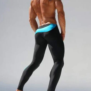  Летни Панталони мъжки спортни панталони за джогинг, Секси Мъжки спортни панталони за фитнес, бързо съхнещи Стегнати панталони, Дишащи панталони за джогинг.