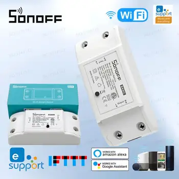  SONOFF Switch BASIC R2 Wifi Smart Switch Модул 10A Безжично дистанционно управление, таймер, ключа за лампата със собствените си ръце, Умен дом Чрез Алекса Google