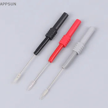  Тестови кабели Штыревые 1 мм и Гъвкави накрайници тестови щупов Електрически конектор 4 мм Конектор тип 