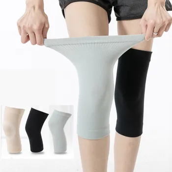  1 бр. ултра тънък, безшевни коляно протектор за мъже и жени - Загряващ и подмладяващ ефект - Боядисани за носене в ставите през лятото