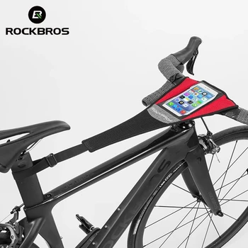  ROCKBROS Колоездене на Велосипед Тренировочная лента за велосипеди Тренировочная мрежа за пот под Наем Лента за тренировка на Пот Защита на рамки, Аксесоари за велосипеди