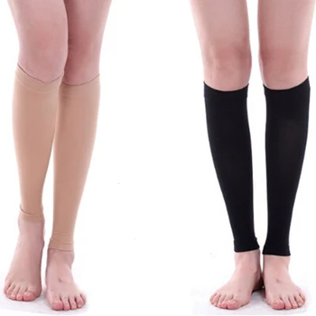  1 чифт, за улесняване на циркулацията на кръвта при разширени вени, Компрессионный еластични чорапи за подпомагане на крака за жени, който поддържа ръкав