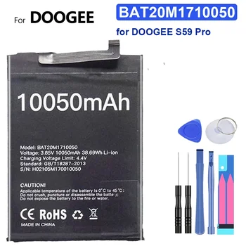  Батерия на мобилния телефон BAT20M1710050, 10050 ма, за DOOGEE S59 Pro, S59Pro, Batterij