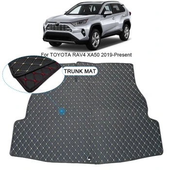  Обичай Основната подложка в багажника на колата, Водоустойчив, който предпазва от надраскване, нескользящий калъф за Toyota RAV4 XA50 2019-2025, Вътрешен автоаксессуар