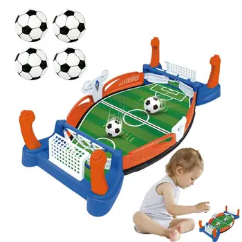 Джаги, футбол на маса, Мини баскетбол Игра набор от Интерактивна Детска играчка за игри стая в закрито Тенис на спорта Семейна игра