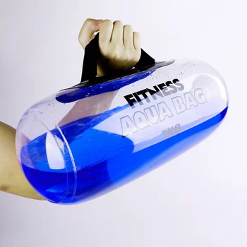  Чанта за фитнес Water Power Bag За Впръскване на Вода Енергиен Пакет С Гири За Вдигане на Тежести с Една Ръка Чанта за Фитнес и силова тренировка За вода