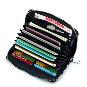  Кожени женски дълъг портфейл, орган, чанта за паспорт, чанта за сберкнижки, дамски портмонета, портфейли, дамски портфейл, дамска чанта, клатч