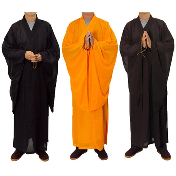  2023 Нов 5-цветен дзен-будистки роба на Монах-мирянина, Халат за медитация, Тренировочная форма на Монах, Костюм, Комплект дрехи будистката-мирянина