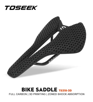  TOSEEK TS218 3D Печат Въглеродни Влакна Седлото на Велосипеда Планински Път Кормило Седалка Вело Детайли Въглероден Лук Диаметър 7x9 мм