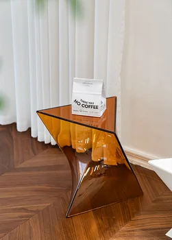  Дизайнерски диван-приставной масичка Nordic household creative малка масичка за кафе за спалня пластмасов ъглова масичка