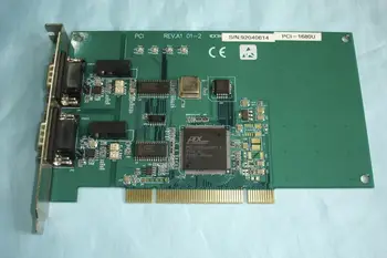  PCI-1680U REV.A1 2-портов универсална PCI карта, CAN-bus с изолация Използва много добре