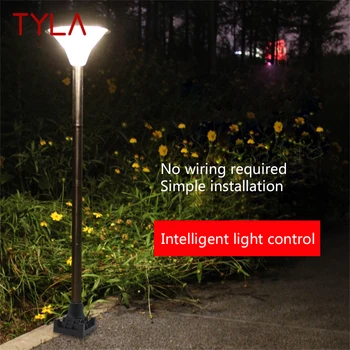  Модерен газонный лампа TYLA Solar Light 39 светодиоди, водоустойчив IP65, открит декоративна лампа за вътрешния двор, парк, градина