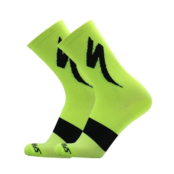  Професионални велосипедни чорапи МТБ, Баскетболни чорапи Calcetines Meias Masculino, Футболни чорапи, чорапи за Колоездене, Състезателни Дишащи Мъжки Женски