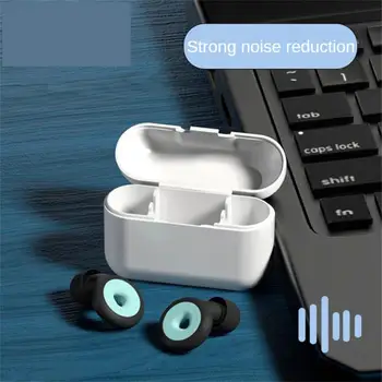  1 Чифт силиконови затычек за уши за гмуркане, професионален водоустойчив тапи за уши с изискана кутия, Шумоподавляющие тапи за уши за сън