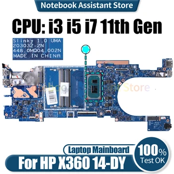  За HP X360 14-DY на дънната Платка на лаптопа 203032-2N M45749-601 M74958-601 i3-1125G4 i5-1135G7/1155G7 i7-1195G7 дънна Платка на Лаптоп