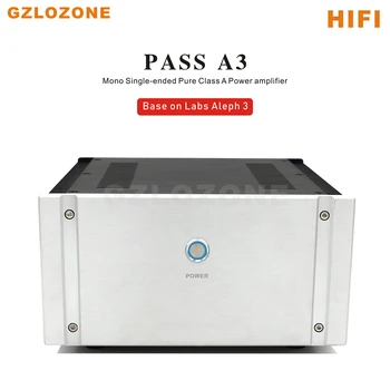  HIFI PASS A3 Mono не са симетрични Усилвател на мощност, клас А на базата Pass Labs Aleph-3 с мощност 30 W
