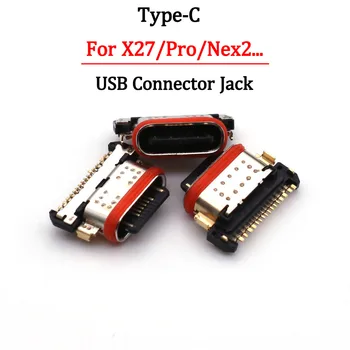  5/10 бр. За Vivo X27/X27 Pro/Y9S/Y52S/Y51S/V19 V20/Nex Dual/iqoo U3 кабел за зареждане USB Порт, Конектор за зарядно устройство ще захранване на зарядно устройство Конектор за Зарядно устройство
