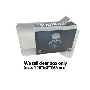  Прозрачен защитен калъф за домашни любимци, за PS5 dead island 2, ограничена версия, колекция, кутия за съхранение, носене, за събиране на