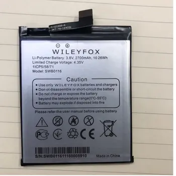  нови батерии swb0116 3,85 В 2700 mah за батерията на мобилния телефон Wileyfox Swift 2/Swift 2 Plus