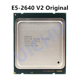  E5-2640 V2 Процесора E5-2640V2 Восьмиядерный процесор LGA2011 E5 2640V2 E5 2640 V2 100% Нормална работа на Intel Xeon