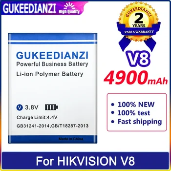  Батерия GUKEEDIANZI V 8 4900mAh за HIKVISION V8 Bateria