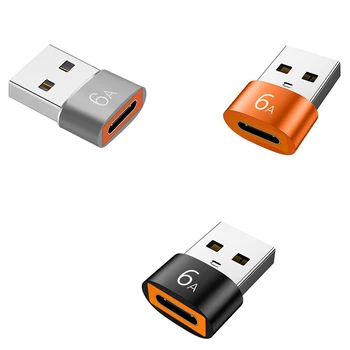  Адаптер 6A Type C до USB 3.0 OTG-конвертор USB C от жените към USB-мъж за Samsung, Huawei, Xiaomi