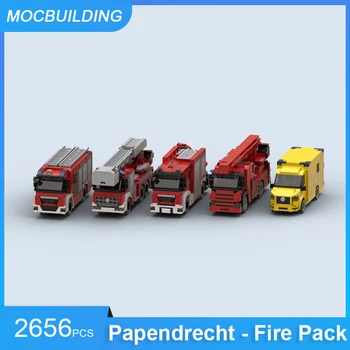  MOC Строителни блокове Папендрехт Fire Pack Модел САМ Assembly Bricks Колекция от Творчески образователни Играчки, Превозни Подаръци 2656ШТ
