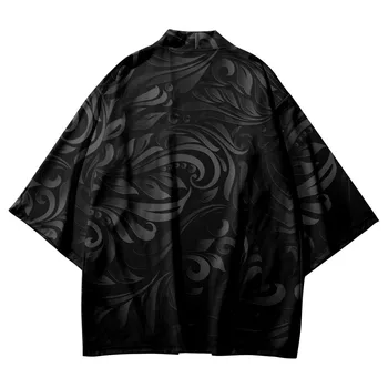  Цветен Принт Кимоно Cosplay Топ Свободен Японски Азиатски Harajuku Градинска Облекло Жилетка На Жените И Мъжете Хаори Мода Лятна Блуза Юката