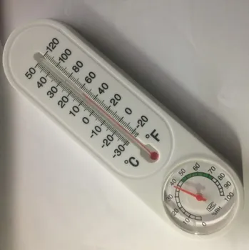  Физически термометър, домакински измерване на температура и влажност на вътрешния и външния сух и влажен термометър, стена оранжерии