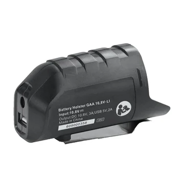  Адаптер за литиева батерия Bosch 10,8 В 12, части за електрически инструменти BHB120, захранващият кабел USB, зарядно устройство, кобур