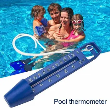  Водоустойчив спа-touch Лесно считываемый термометър за басейн, Плаващ Воден Плаващ термометър