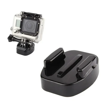  Пластмасов спортна видеокамера, Спортни камера с быстроразъемной табела с ядки 1/4 инча за GoPro Hero 8 5 3 4 Закрепване за статив