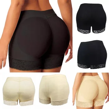  Коригиращи панталони бикини Boyshort дамско бельо с изкуствена задника с подплата за задните части