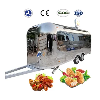  2023 Големи камиони с храна Мобилен Бар трейлър на въздушния поток Food TruckFood Концессионный трейлър Точка VIN CE