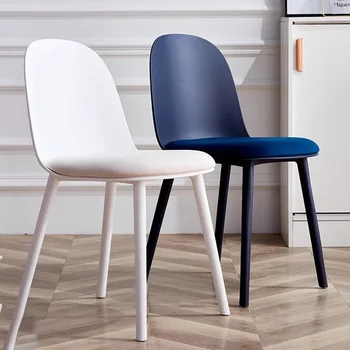  Модерни трапезни столове в скандинавски стил, меки Модерни офис трапезни столове за игри, кухненски мебели луксозни Para El Hogar