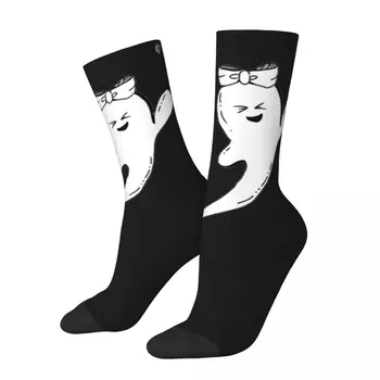  Хип-хоп реколта мъжки компресия чорапи Cutie Светия Crazy линия унисекс Harajuku с бесшовным принтом, забавна новост, чорап Happy Crew
