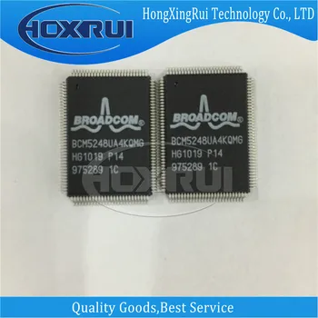  BCM5248UA4KQMG, QFP128, едно-чип Ethernet TXRX с 1 пристанище 10mbps/100mbps/1000 Mbps