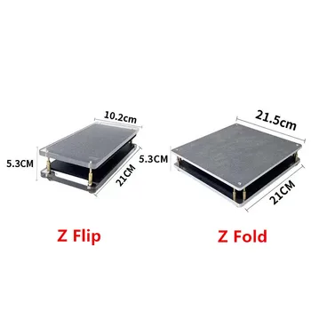  Универсална Форма За Ламиниране на LCD дисплея на Samsung Z fold 1/2/3/4 Z flip 1/2/3/4 Out Panel Вътрешно Стъкло на Екрана ЗЗД Лепило За Ремонт на Ламинат