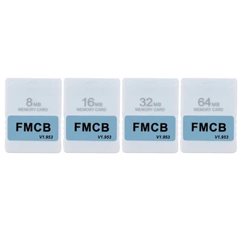  McBoot FMCB 1.953 Карта за PS2 Карта памет 8/16/32/64 MB голям капацитет на Директна доставка
