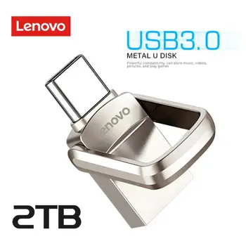  Lenovo 2TB Thumb Usb Флаш Памети 128 GB 1 TB, Преносим Флаш Памет 256 GB Стабилна Прехвърляне на Usb Memory Stick За Компютър PSVita