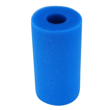  6-кратна поролоновая филтърна гъба за Многократна употреба гъба за почистване на водата от Biofoam Cleaner за касети Intex Type A