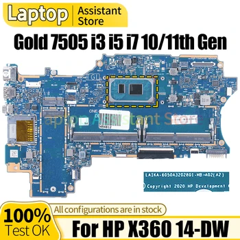  За HP X360 14-DW дънна Платка на лаптоп 6050A3202801 M21492-601 L96510-601 Gold 7505 I3 I5 I7 10/11 поколение дънна Платка за лаптоп
