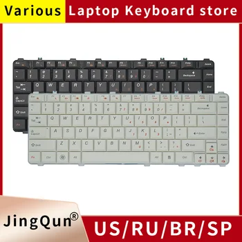  НОВА американо-английска клавиатура За Lenovo Ideapad Y450 Y450A Y450AW Y450G Y550A Y550 Y460 Y560 Y550A Черна Клавиатура