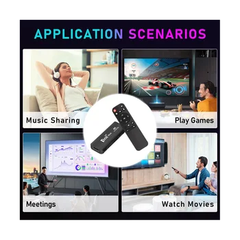  TV98 TV STICK 1G + 8G Android12.1 2,4 G 5G WiFi Android Smart TV BOX 4K 60Fps телеприставка