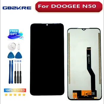  6,52-инчов LCD дисплей Doogee n50 + Дигитайзер с Докосване на екрана В събирането на 100% Оригинален LCD дисплей + Тъч Дигитайзер За DOOGEE N50 LCD