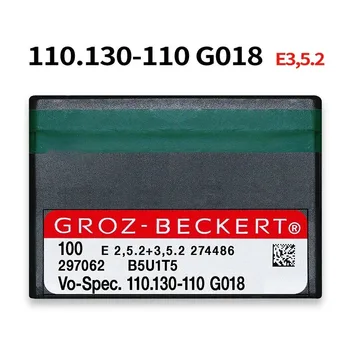  100 бр Спици GROZ-BECKERT Vo-Spec. 110.130-100 G018 E3, 5.2 За Компютърната Плосковязальных Машини СТОЛ